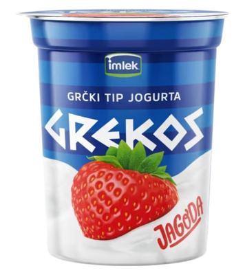 GREKOS JOGURT JAGODA 400GR