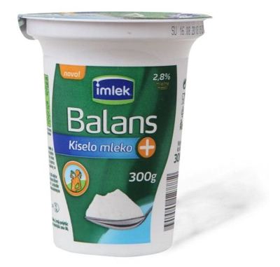 KIS.MLEKO 300GR 2.8% BALANS+ IMLEK