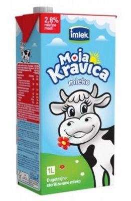 1L KRAVICA UHT MLEKO 2.8%MM-STAND.-VAR.