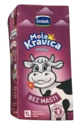 MLEKO BEZ MASTI 1L 0.5%MM MOJA KRAVICA