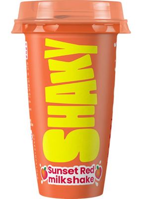SHAKY SUNSET RED MILK ŠEJK 0.23L ČAŠA IMLEK