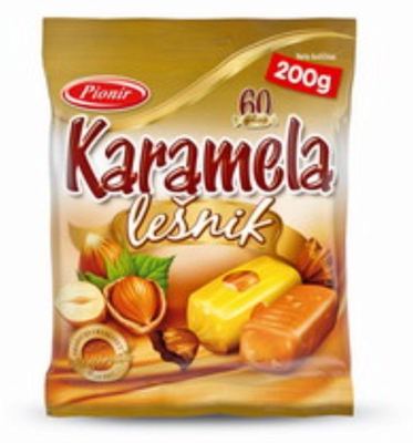 Lesnik karamela 200g #18 Pionir (kesa)