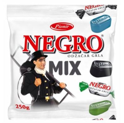 BOMBON TVR. NEGRO MIX 250 g PI