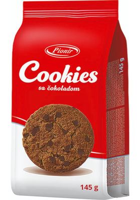 KEKS SA ČOKOLADOM PIONIR 145G