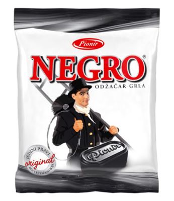 BOMBON NEGRO TO GO 100g PIONIR