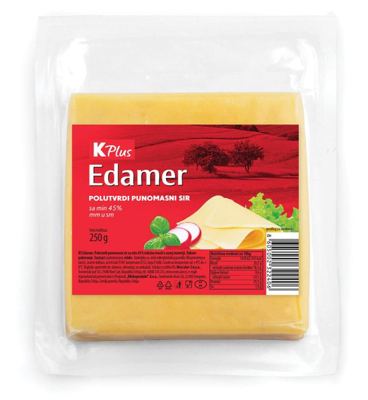 SIR K PLUS EDAMER PT PM 45% 250G
