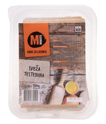 KORE ZA LAZANJE MINUTE 500G