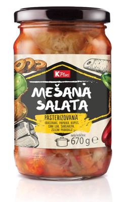 MEŠANA SALATA 670G K PLUS