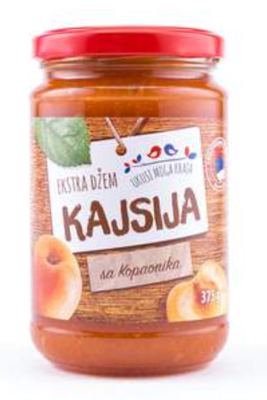 DŽEM EXTRA KAJSIJA 375G UMK