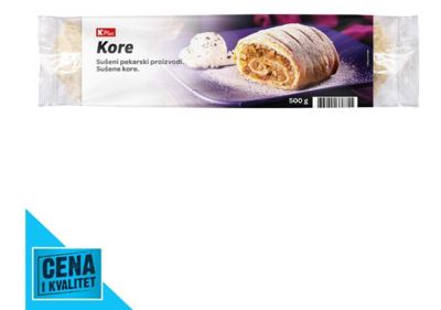 KORE ZA PITU I GIBANICU 500G K PLUS