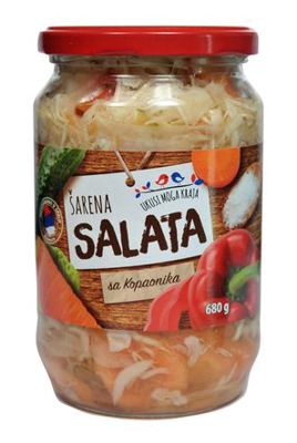 SALATA ŠARENA 680G UMK