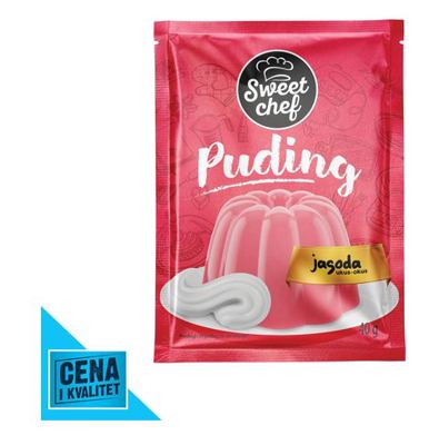 PUDING JAGODA 40G SWEET CHEF