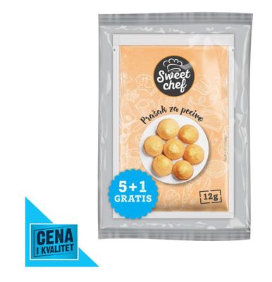 PRAŠAK ZA PECIVO 5+1 GRATIS 72G SWE
