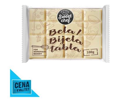 SWEET CHEF COKOL. BELA 100GR