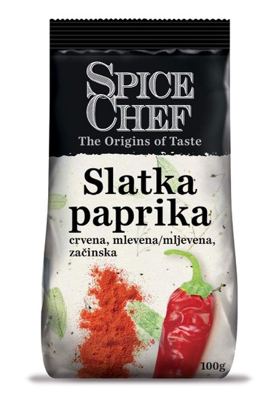 PAPRIKA MLEV SLATKA 100G SPICE CHEF