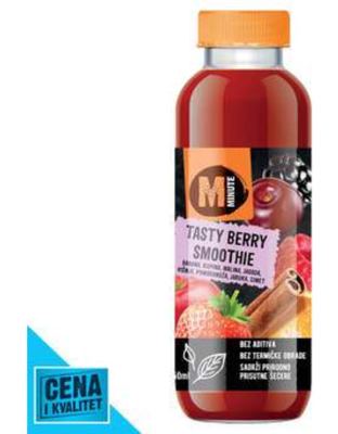 SMUTI TASTY BERRY 250ML MINUTE