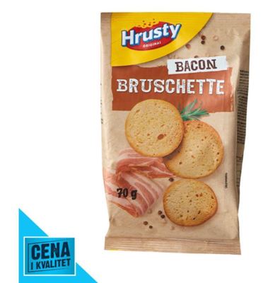 BRUSKETI SLANINA 70G HRUSTY