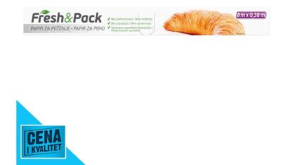 PAPIR ZA PEČENJE 8M FRESH&PACK