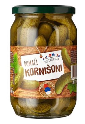 KORNIŠONI 680G UMK