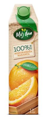 SOK POMORANDŽA 100% 1L MOJ DAN