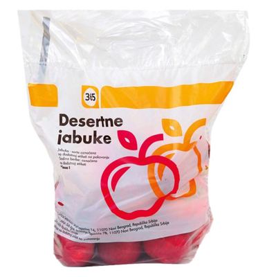 JABUKA PAKOVANA-CRVENA 2KG