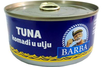 TUNA KOMADI U ULJU 170G BARBA