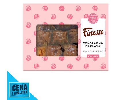 BAKLAVA ČOKOLADNA 550G FINESSE