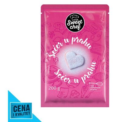 ŠEĆER U PRAHU 200G SWEET CHEF