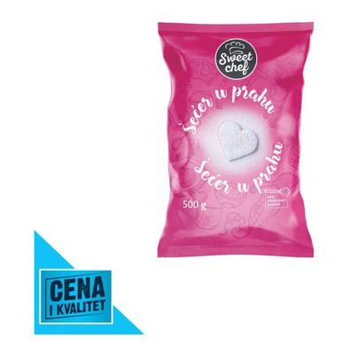 ŠEĆER U PRAHU 500G SWEET CHEF