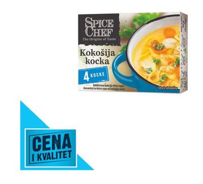 KOCKA KOKOŠIJA 40G K PLUS SPICE CHE