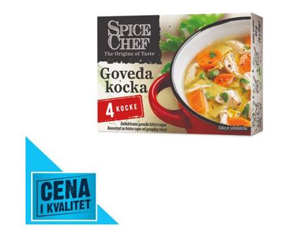 KOCKA GOVEÐA 40G K PLUS SPICE CHEF