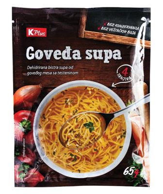 SUPA GOVEÐA 65G K PLUS MINUTE