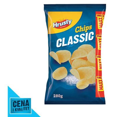 ČIPS MAXX CLASSIC 280G HRUSTY