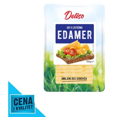 SIR EDAMER SLAJS 150G DELISO