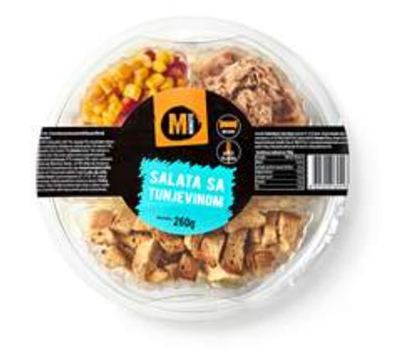 SALATA SA TUNJEVINOM 260G MINUTE
