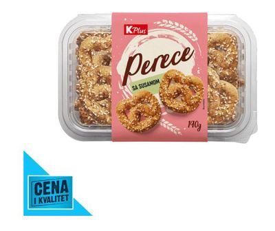 PERECE DOMAĆE SLANE 190G K PLUS