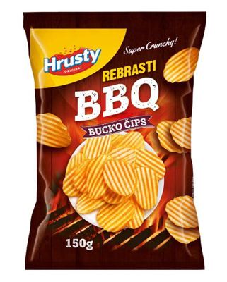 ČIPS ROŠTILJ BUCKO 150G HRUSTY