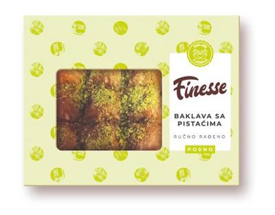 BAKLAVA PISTAĆI 500G FINESSE