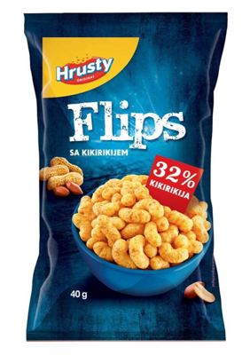 FLIPS SA KIKIRIKIJEM 140G HRUSTY