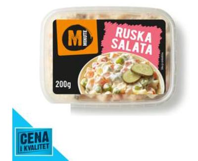 RUSKA SALATA 200G MINUTE