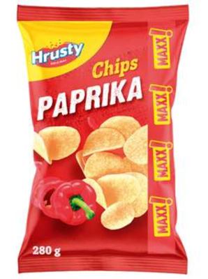 ČIPS MAXX PAPRIKA 280G HRUSTY