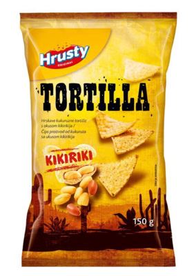 TORTILJA KIKIRIKI 150G HRUSTY