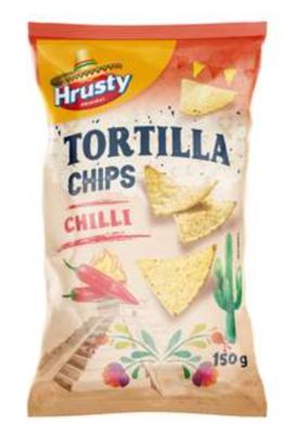 TORTILJA ČIPS HRUSTY CHILLI 150 g