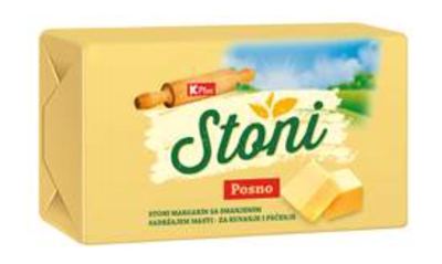 MARGARIN STONI 250G K PLUS
