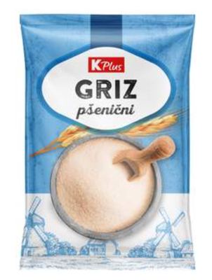 GRIZ PŠENIČNI 400G K PLUS
