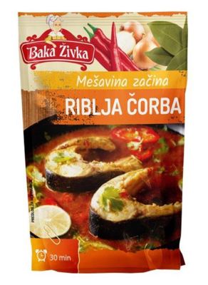 MESAVINA ZACINA ZA RIBLJU CORBU BAKA ZIVKA 70G