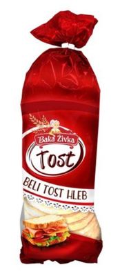 HLEB TOST BELI BAKA ZIVKA 500G