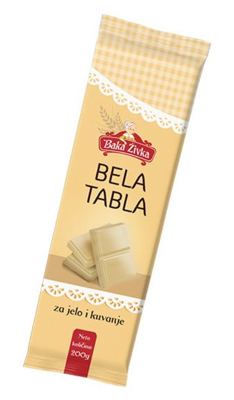 BAKA ZIVKA BELA TABLA 200GR