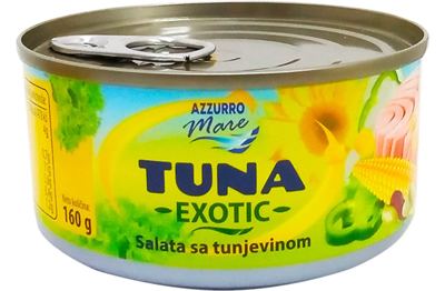 TUNA SALATA EXOTIC 160G AZZURRO MARE