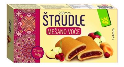 STRUDLA MESANO VOCE 240G SO TASTY
